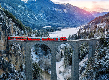 Antalya dan Direkt Uçaklı Bernina Express & Glacier Express ile İsviçre Alp Dağları